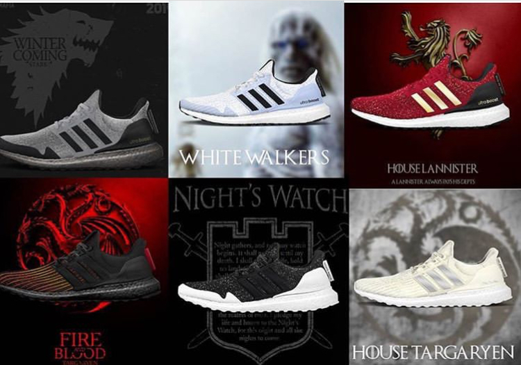 game of thrones scarpe