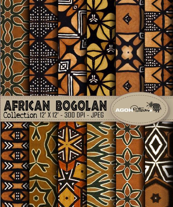 bogolan tessuto africano