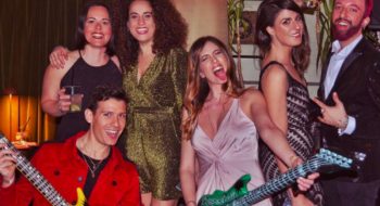 Chiara e Valentina Ferragni come popstar anni ’80 per il compleanno della sorella Francesca