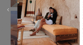 Belén e Stefano in Marocco: eleganti ed innamorati si promettono amore eterno