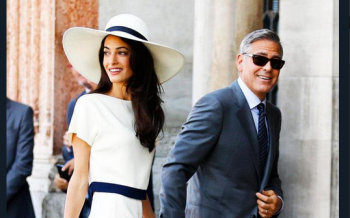 Amal e George Clooney ti invitano a cena sul Lago di Como: è per beneficenza!