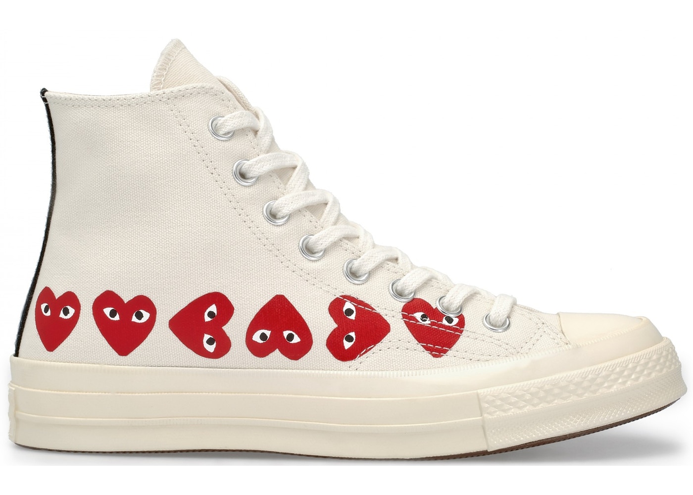 converse comme des garcons nere