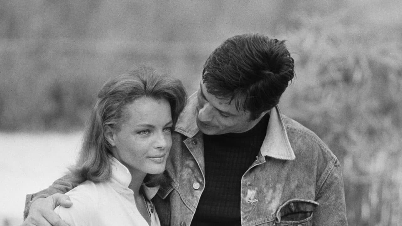 Alain Delon e Romy Schneider