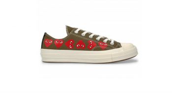 Comme des Garçons Play x Converse: le sneakers coi cuori che hanno fatto innamorare tutti