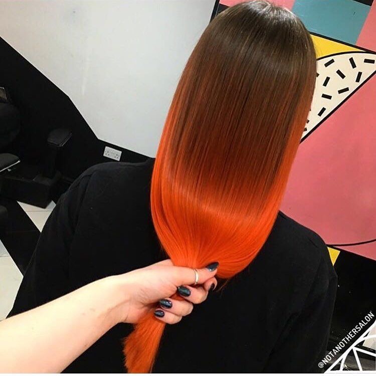 balayage colorato