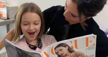 Victoria Beckham, la figlia Harper adora il mondo della moda