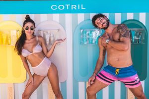 Cecilia Rodriguez e Ignazio Moser a Forte dei Marmi per Cotril