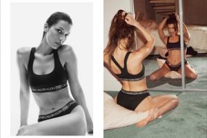 Bella Hadid e Naomi Campbell si spogliano per Calvin Klein