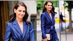 Moda Autunno/Inverno 2019 2020: i pantaloni a zampa di Katie Holmes