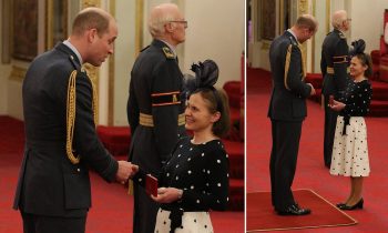 William e Kate premiano l’italiana Antonella Fresolone come governante più leale della corona
