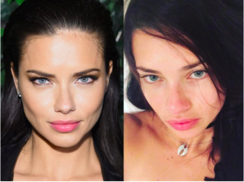 Da Adriana Lima alle giovani Kylie Jenner e Gigi Hadid: 14 star senza trucco