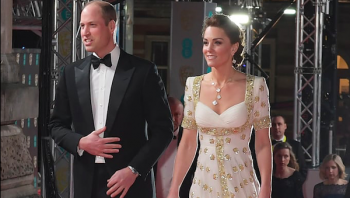 William e Kate ai BAFTA Awards 2020: lei ricicla un Alexander McQueen
