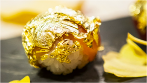 Finger’s Garden Milano: lo chef Okabe ha inventato il sushi d’oro
