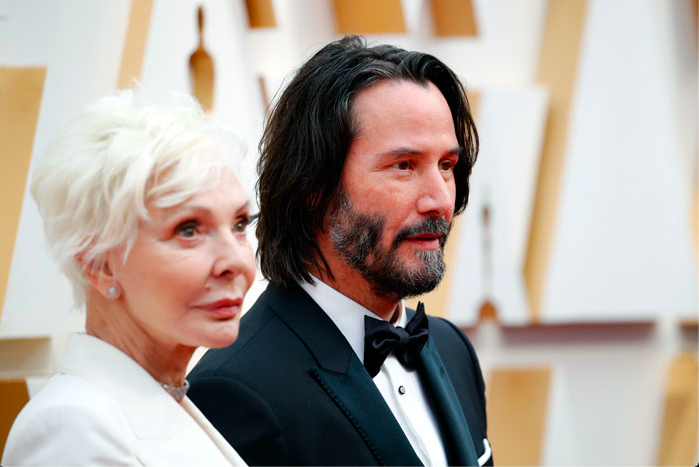 Keanu Reeves e la mamma 