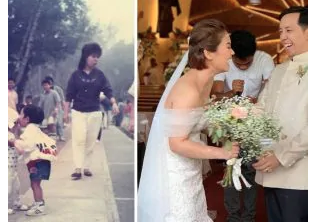 Si scambiano da bambini il primo bacio nel parco: dopo trent’anni diventa sua moglie