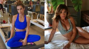 Elisabetta Canalis Instagram: lezioni di Pilates per alleggerire le giornate