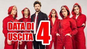 Netflix: La Casa di Carta 4 arriverà il 3 aprile