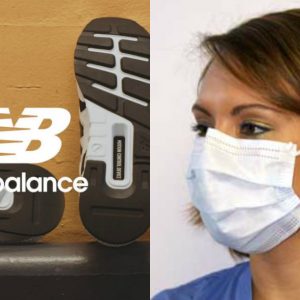 Coronavirus: New Balance cambia produzione, non più scarpe ma mascherine