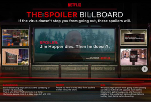 Coronavirus, Netflix: «Se esci di casa ti svelo il finale della tua serie preferita»