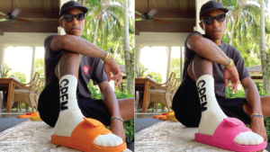 Pharrell Williams presenta la sua nuova linea di sandali PW firmata Adidas. “Li sentirete come calzini”