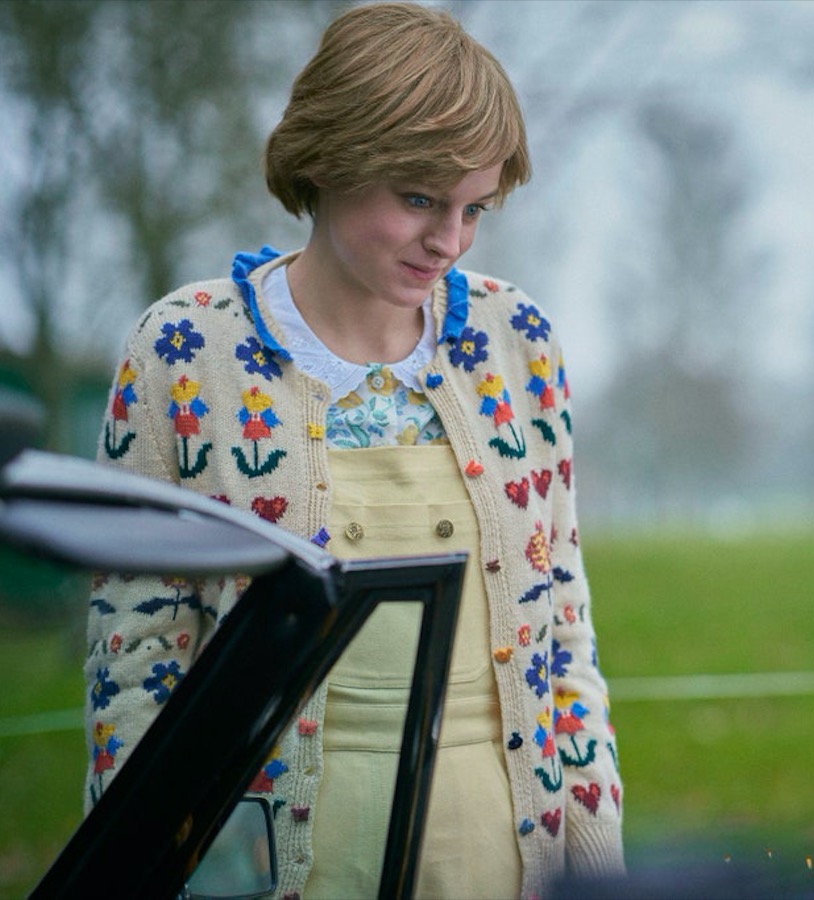 The Crown 4. Anteprima outfit di Lady Diana: serie vs realtà