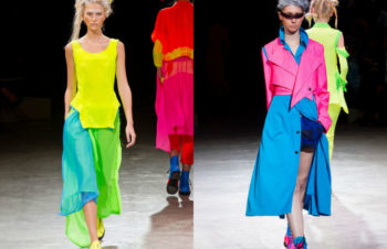 Fluo mania: quest’anno in vista della moda 2020 i colori cangianti sono un must have per scarpe e accessori