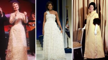 I vestiti più belli che sono stati indossati dalle First Lady. Da Jackie Kennedy alla più recente Melania Trump