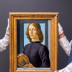 Botticelli da record, all’asta un suo capolavoro. Il ritratto più costoso mai venduto prima