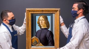 Botticelli da record, all’asta un suo capolavoro. Il ritratto più costoso mai venduto prima