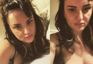 Arisa super femminile e sexy: le foto a seno scoperto. Un messaggio di body positive