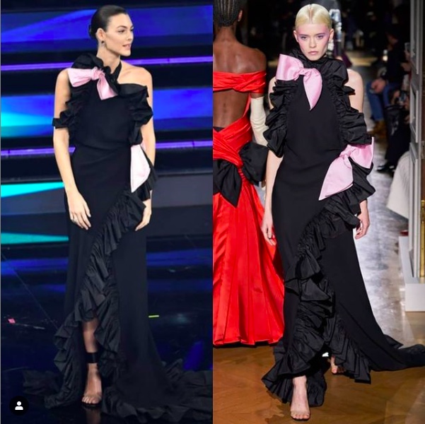 Sanremo 2021, Vittoria Ceretti look: da Valentino a Versace, passando per Armani