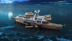 Yacht di lusso, l’Arctic Owl a metà tra scienza e sfarzo. Piscina e spa a bordo: immenso