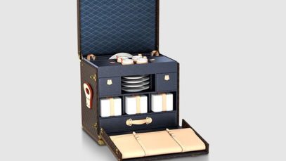 Louis Vuitton, il baule da picnic ultra lusso. L'idea è per un pranzo all'aperto, ma il prezzo è da capogiro