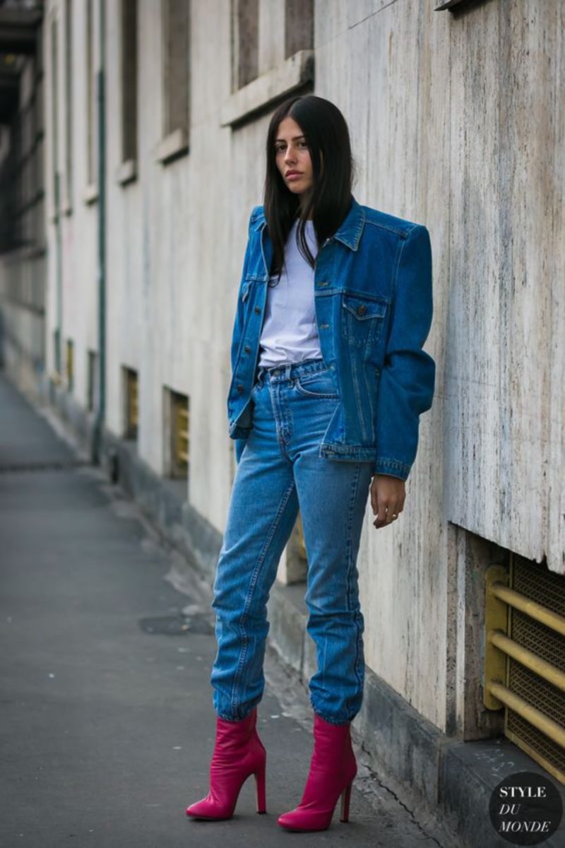 total look denim 