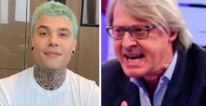 Vittorio Sgarbi attacca Fedez sui social: “Sulle unghie lo smalto, nel cervello la ruggine”