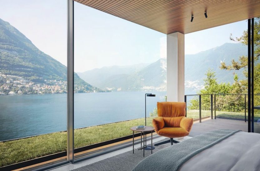 Hotel di lusso, sul Lago di Como la suite più preziosa: Il Sereno by Patricia Urquiola