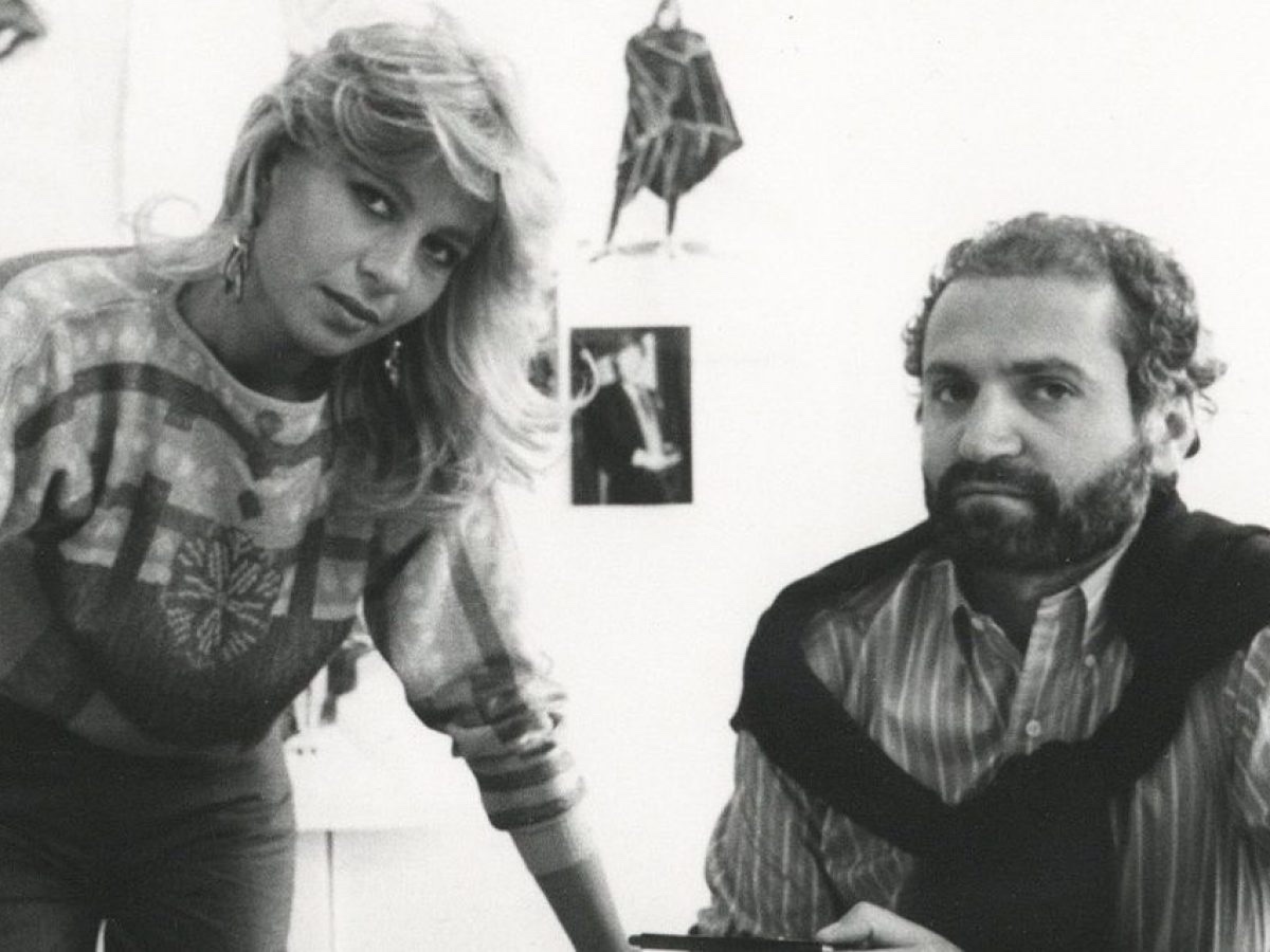 Gianni Versace e Donatella