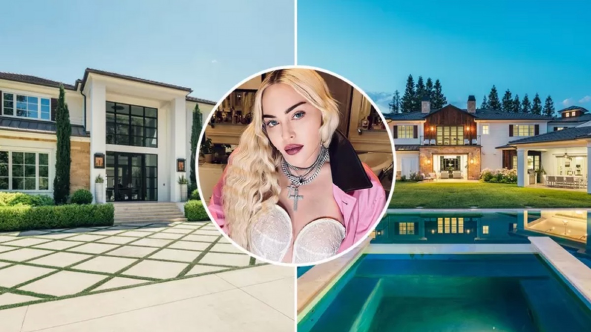 La villa di Los Angeles di Madonna