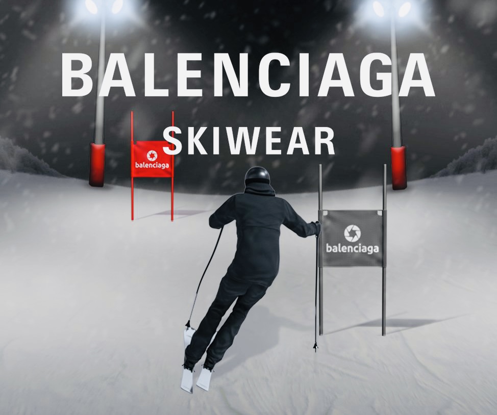 Balenciaga raggiunge le piste virtuali con il suo videogioco Skiwear