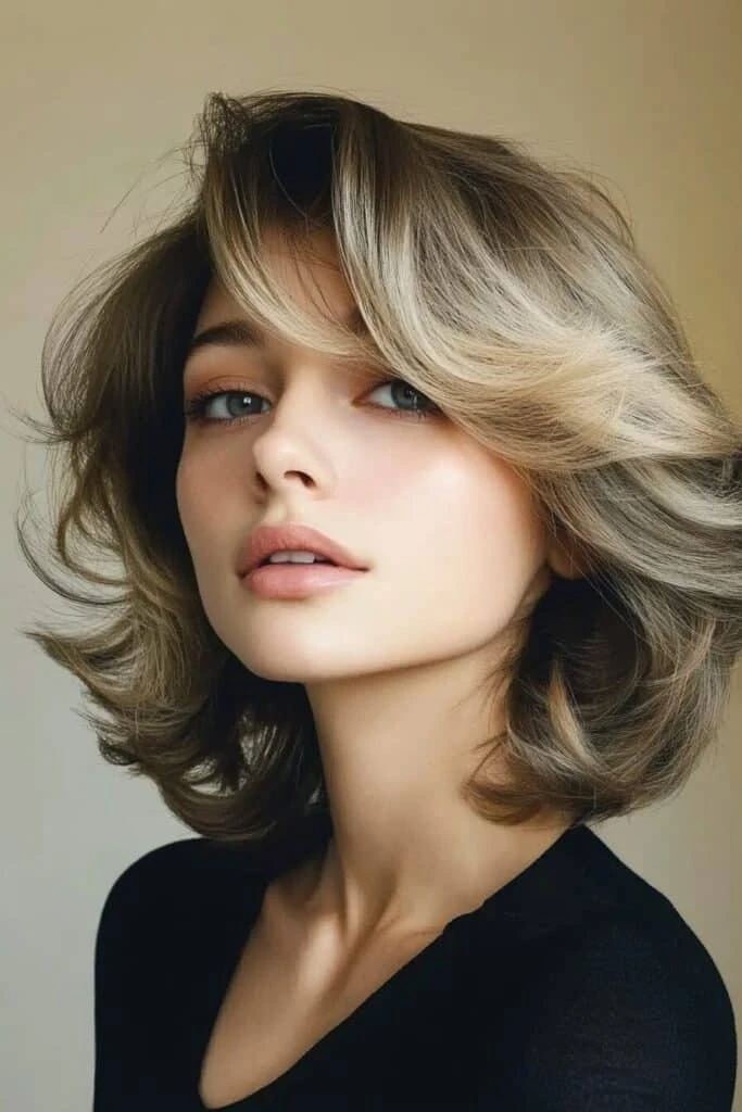 butterfly cut corto