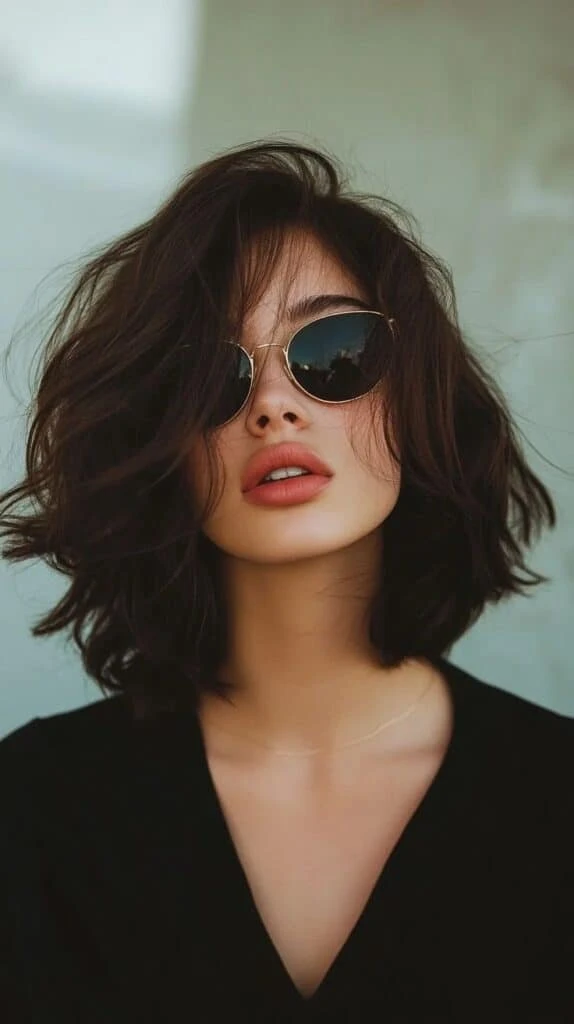 butterfly cut corto