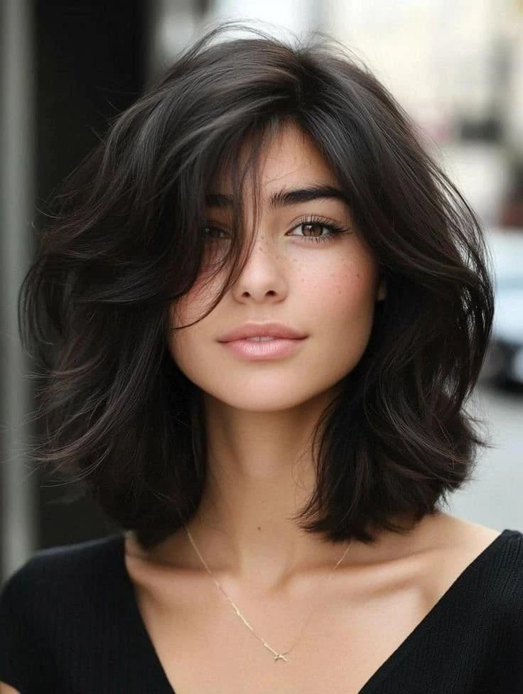 butterfly cut corto