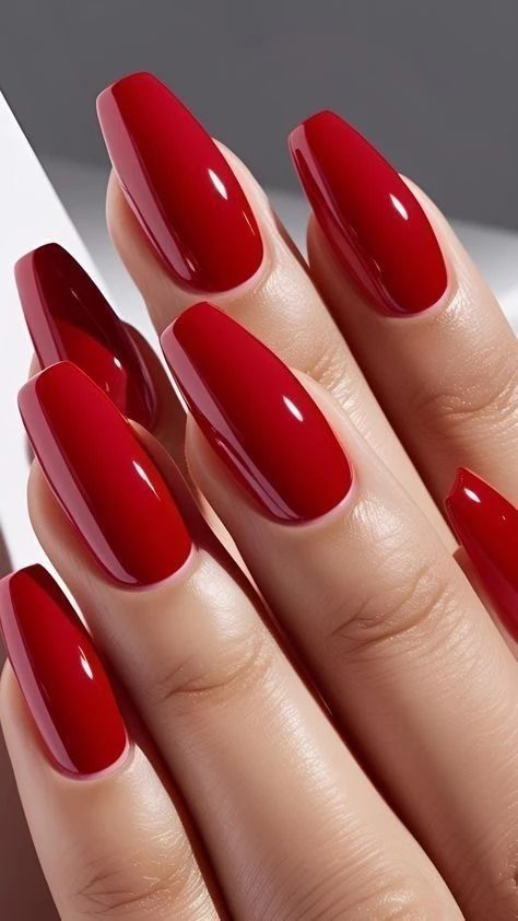 unghie rosse
