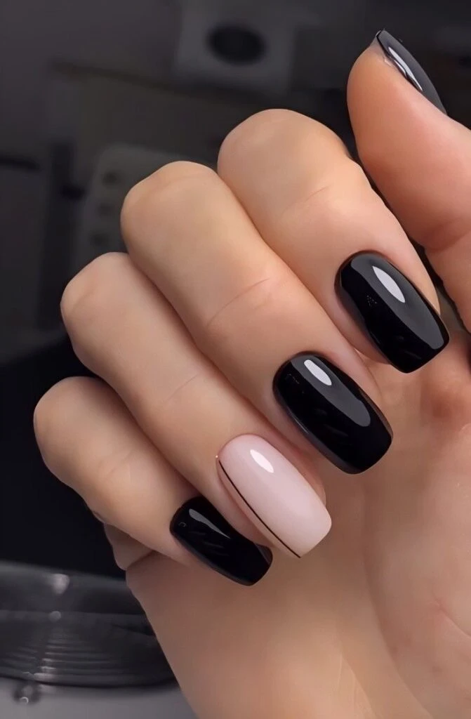 smalto nero lucido