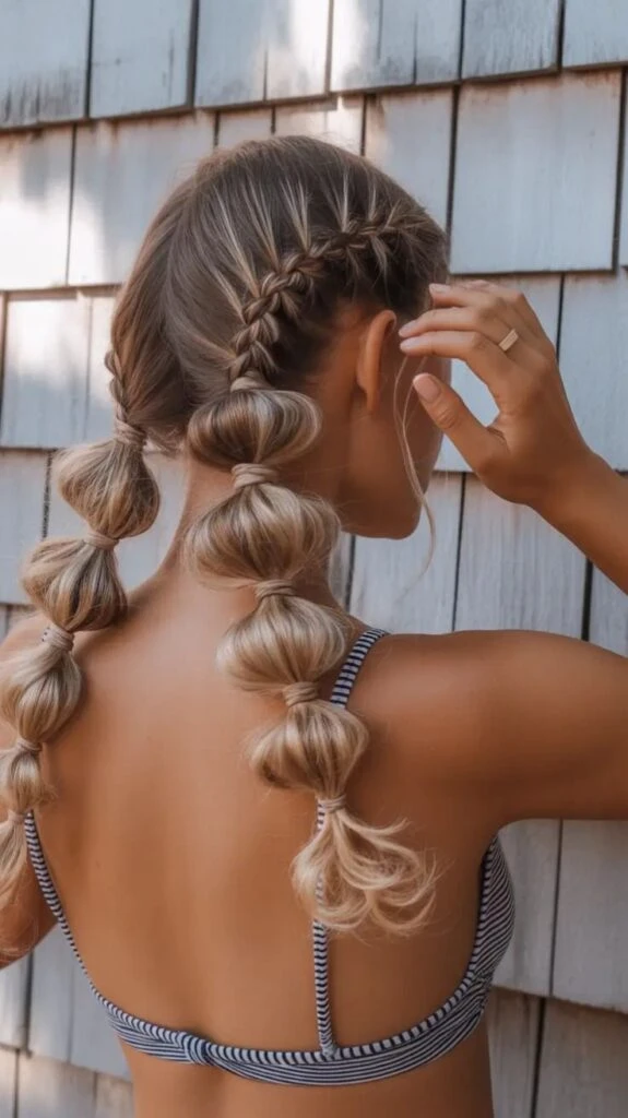 bubble braids