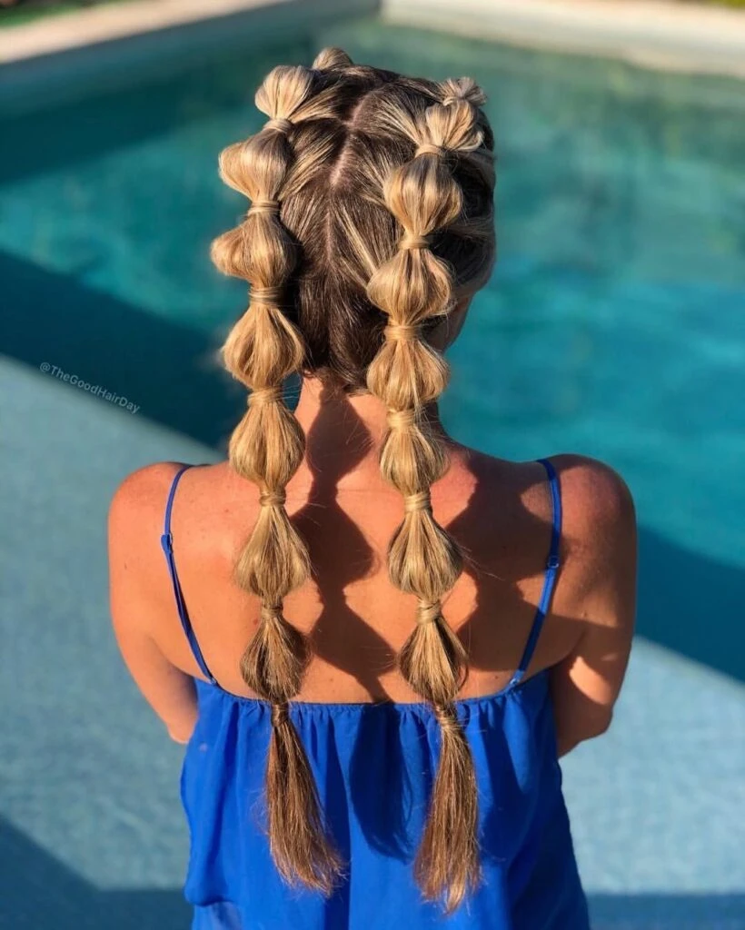 bubble braids