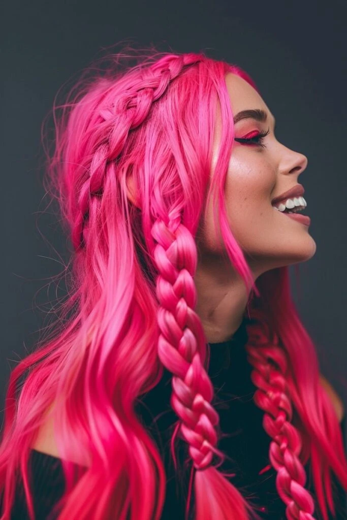 capelli fucsia