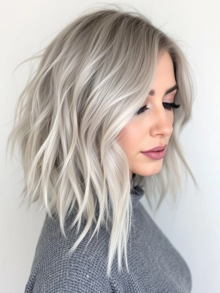 silver hair
