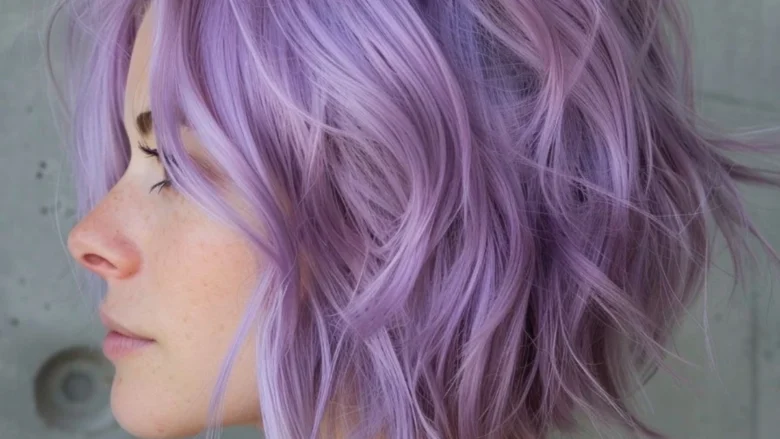 Capelli lilla: la nuance iridescente che conquista la moda capelli