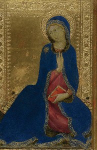 Dittico-altarolo portatile raffigurante l’Annunciazione di Simone Martini
